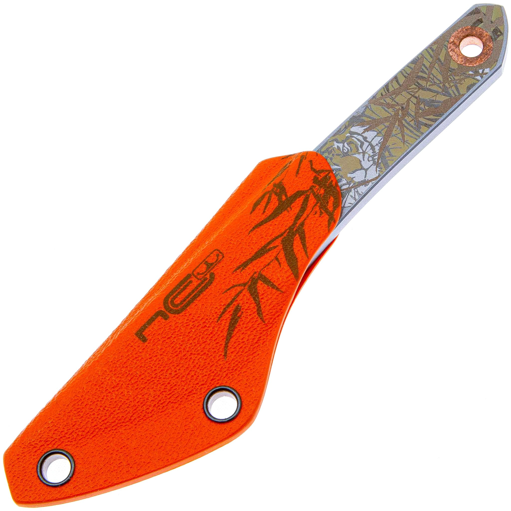 Нож "KOI" Tiger (bead blast)