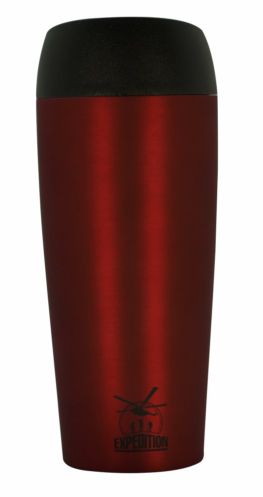 Термостакан "Чайwау Марсала" 450мл красный