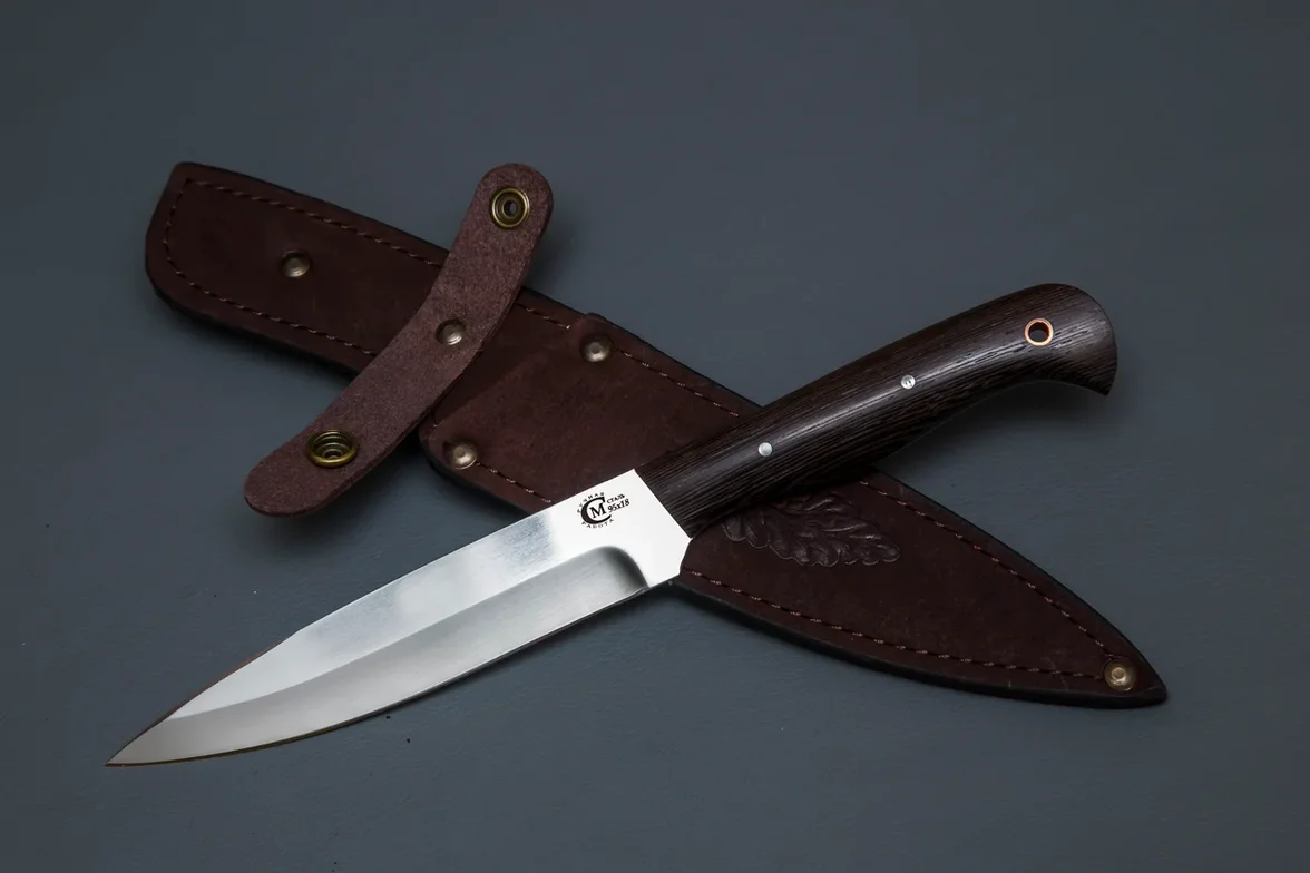 Нож Хлебный-1 95*18 венге ц.м.