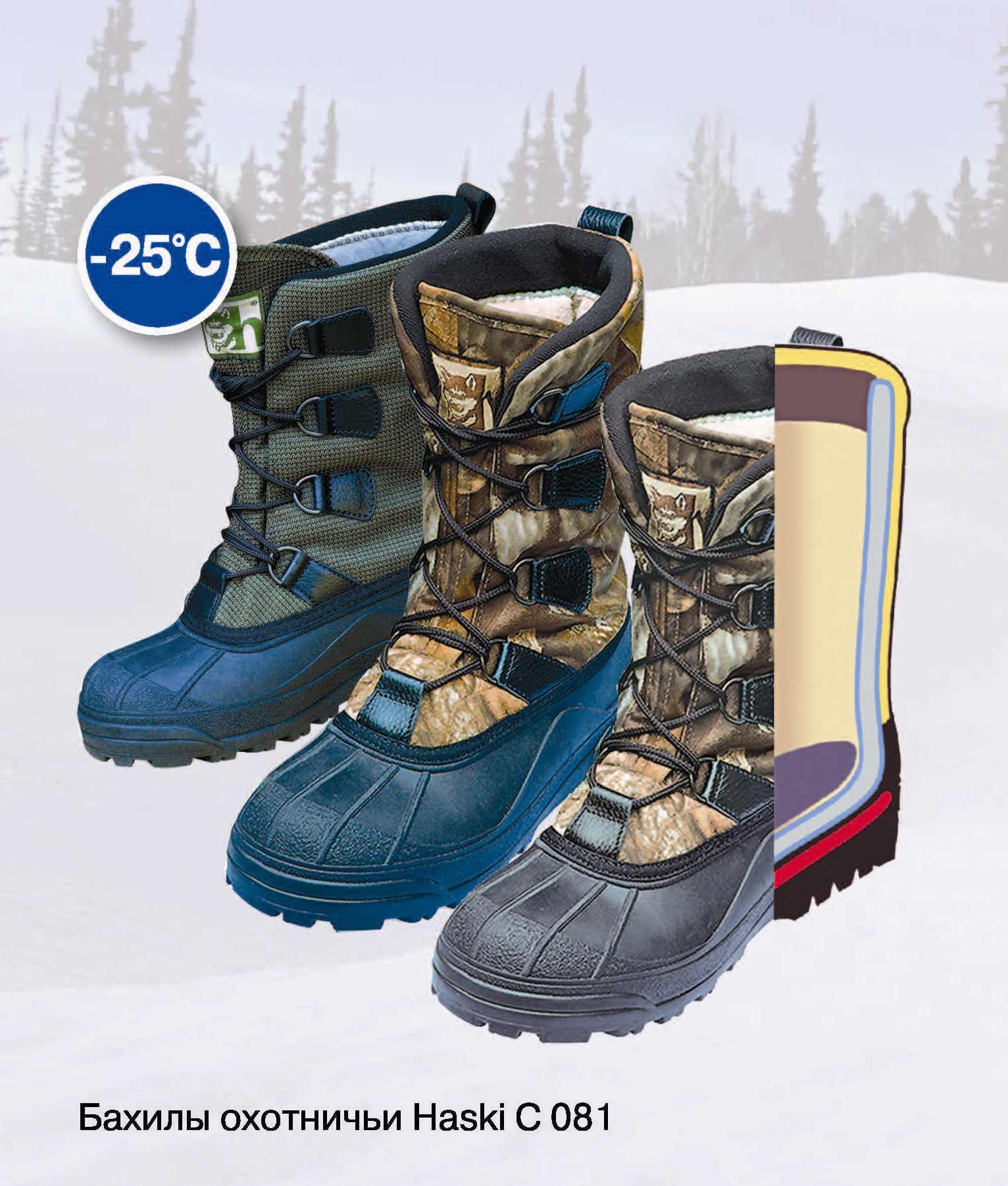 Бахилы охотничьи "Haski" (термоэластопласт) кам.