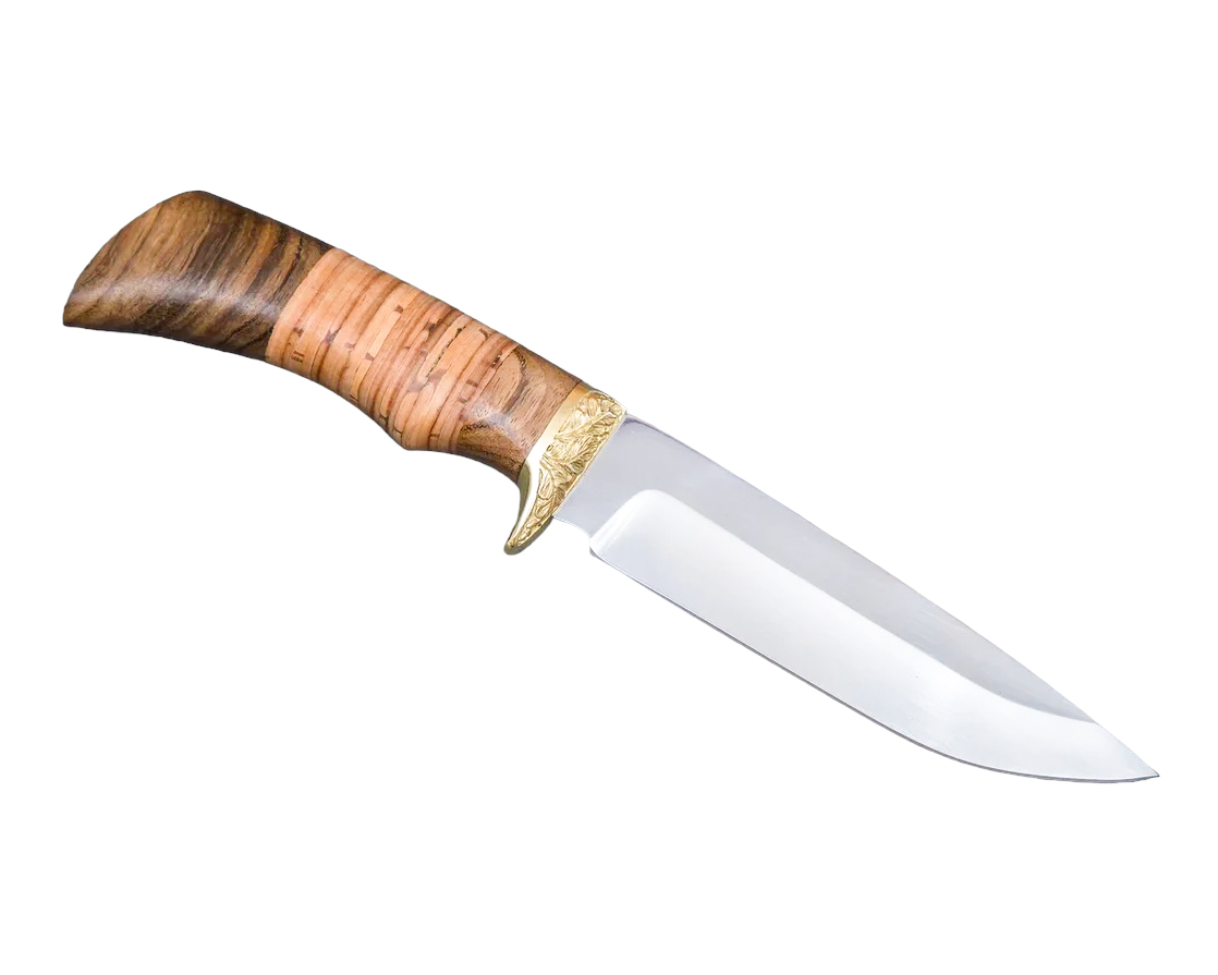 Нож Лазутчик 65*13 береста литье гравировка