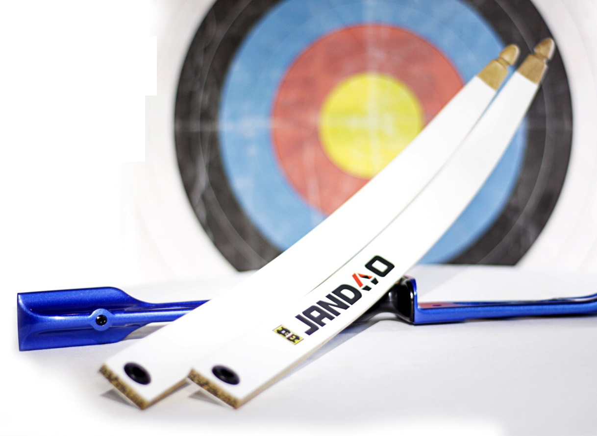 Лук рекурсивный  (Олимпик) 68" 34# (голубая рукоять)