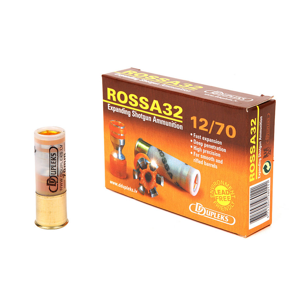Патрон к.12*70, пуля Rossa (32гр.)